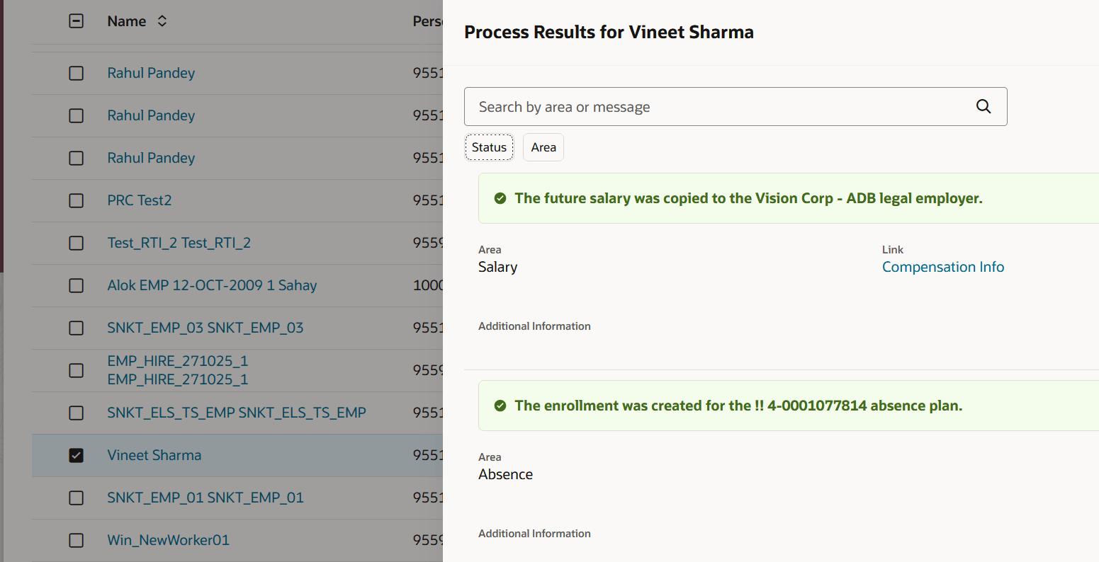 Oracle HCM Cloud Core HR 26A – K8 Mead