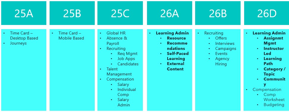 Oracle HCM Cloud Learn 26B – K8 Mead