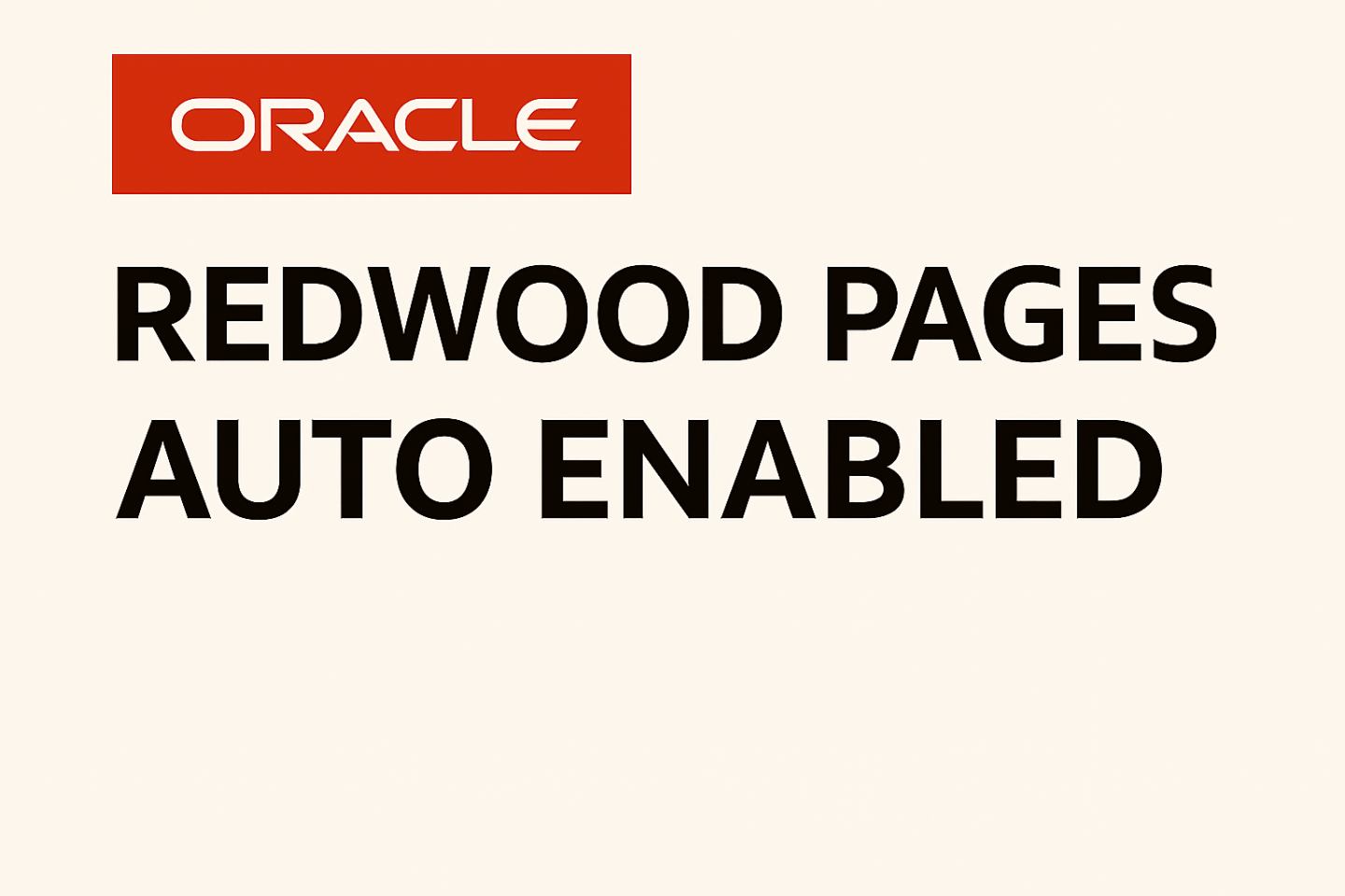 Oracle HCM Cloud Core HR 26B – K8 Mead