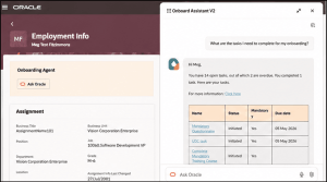 Oracle HCM Cloud Core HR 26C – K8 Mead